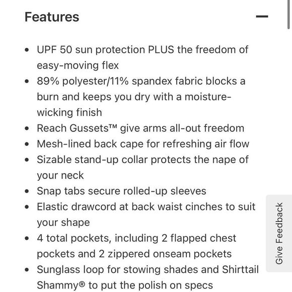 Duluth Trading Co Lilac Purple Sol Survivor Sun Protection Button Down Shirt - Picture 4 of 16